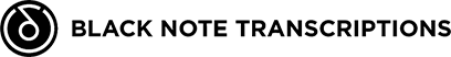 Black Note Transcriptions Logo Image
